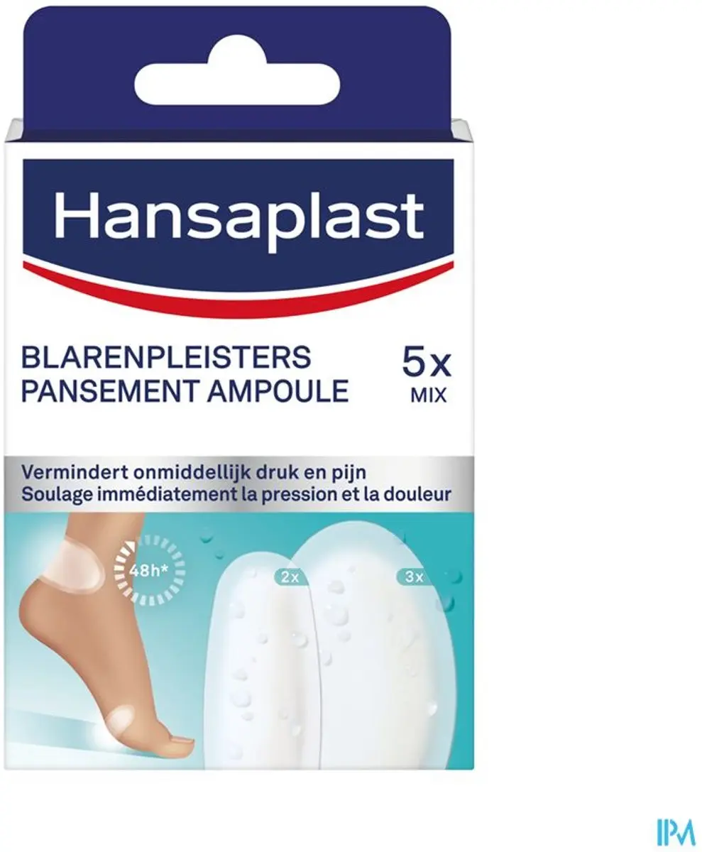Hansaplast Blarenpleisters Mix-Pack - 5 Stuks