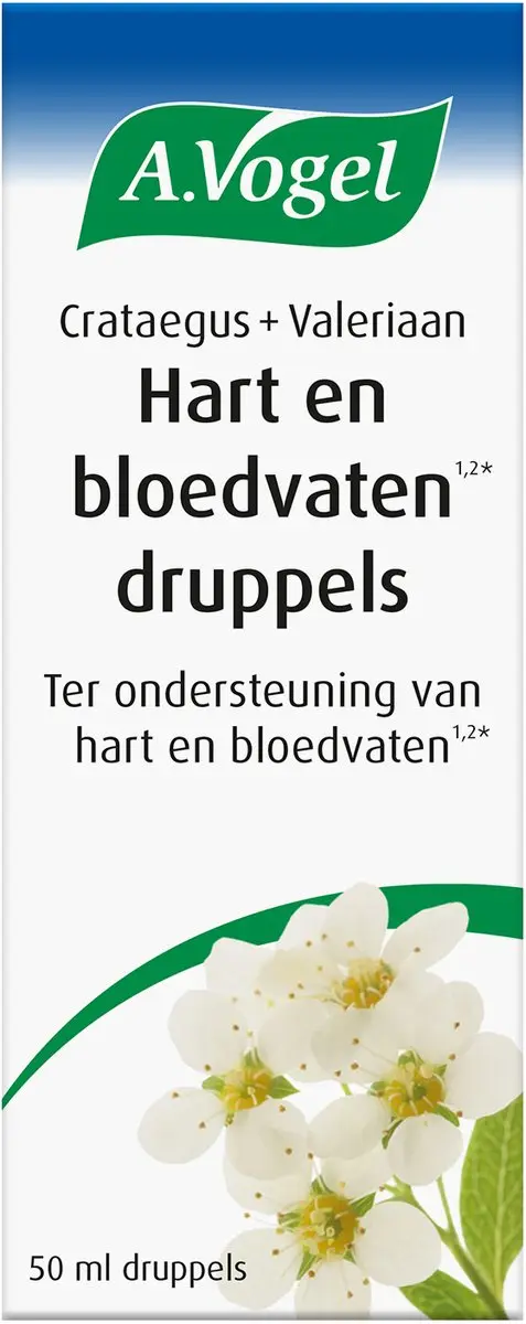 A.Vogel Crataegus + Valeriaan Druppels 50ml