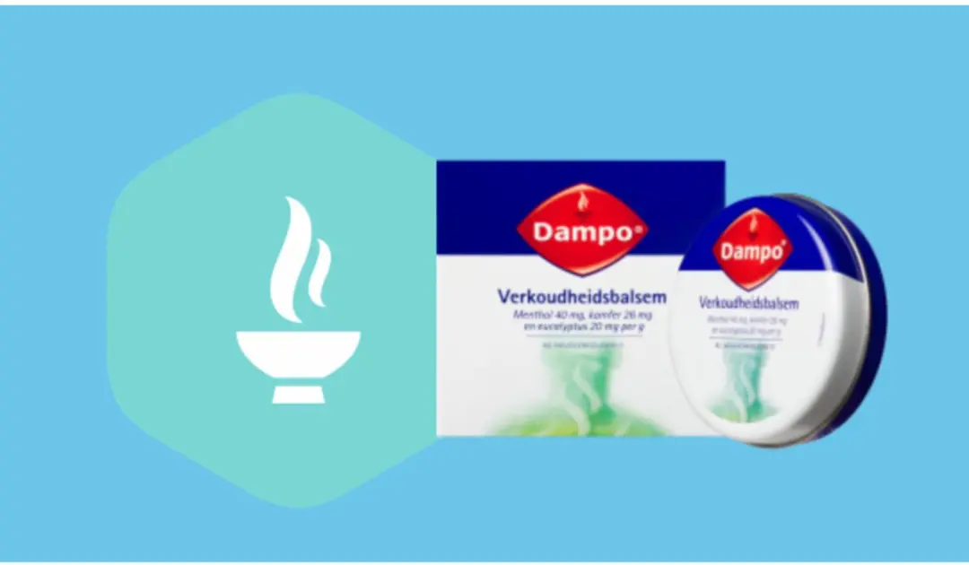 Dampo Verkoudheidsbalsem 3x30g - Strepsils Sinaasappel & Vitamine C