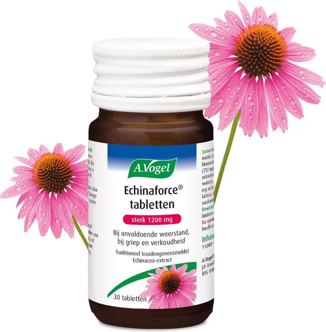 A.Vogel Echinaforce Sterk 1200mg Tabletten - 30 Stuks