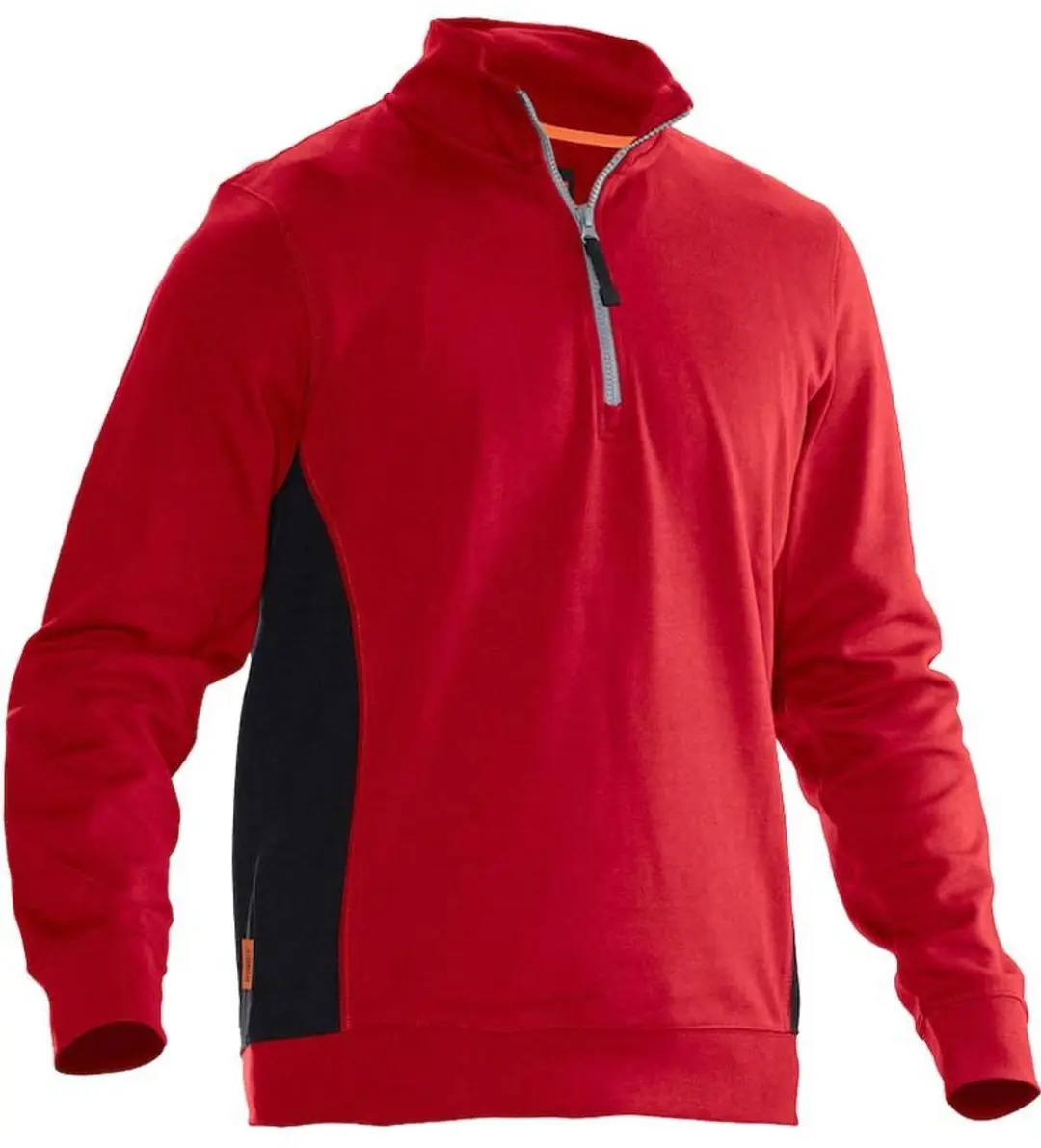 Jobman 5401 Halfzip Sweatshirt - Bosgroen/Zwart M - afbeelding 6 van 6