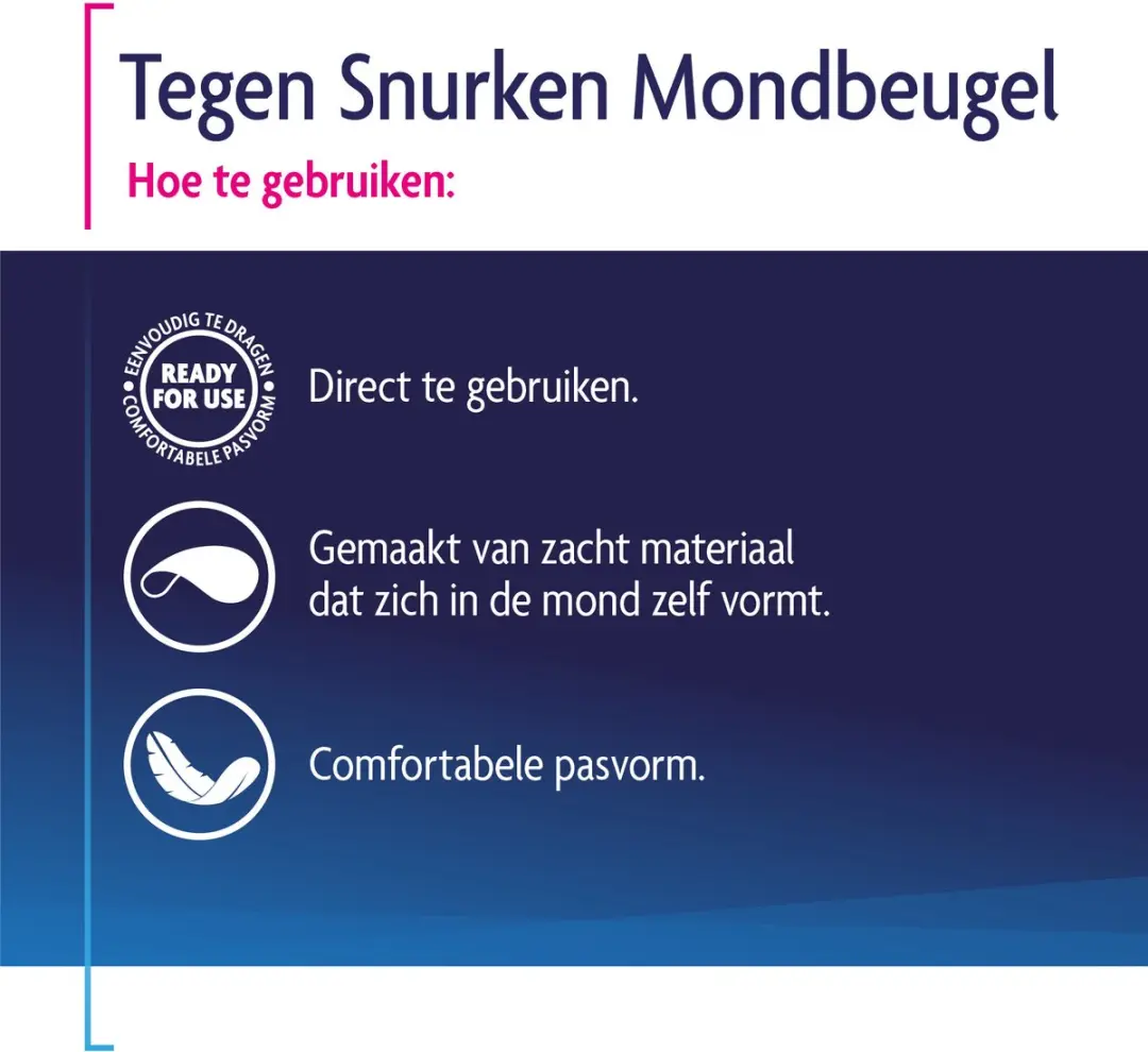 Shiepz Tegen Snurken Mondbeugel - Transparant