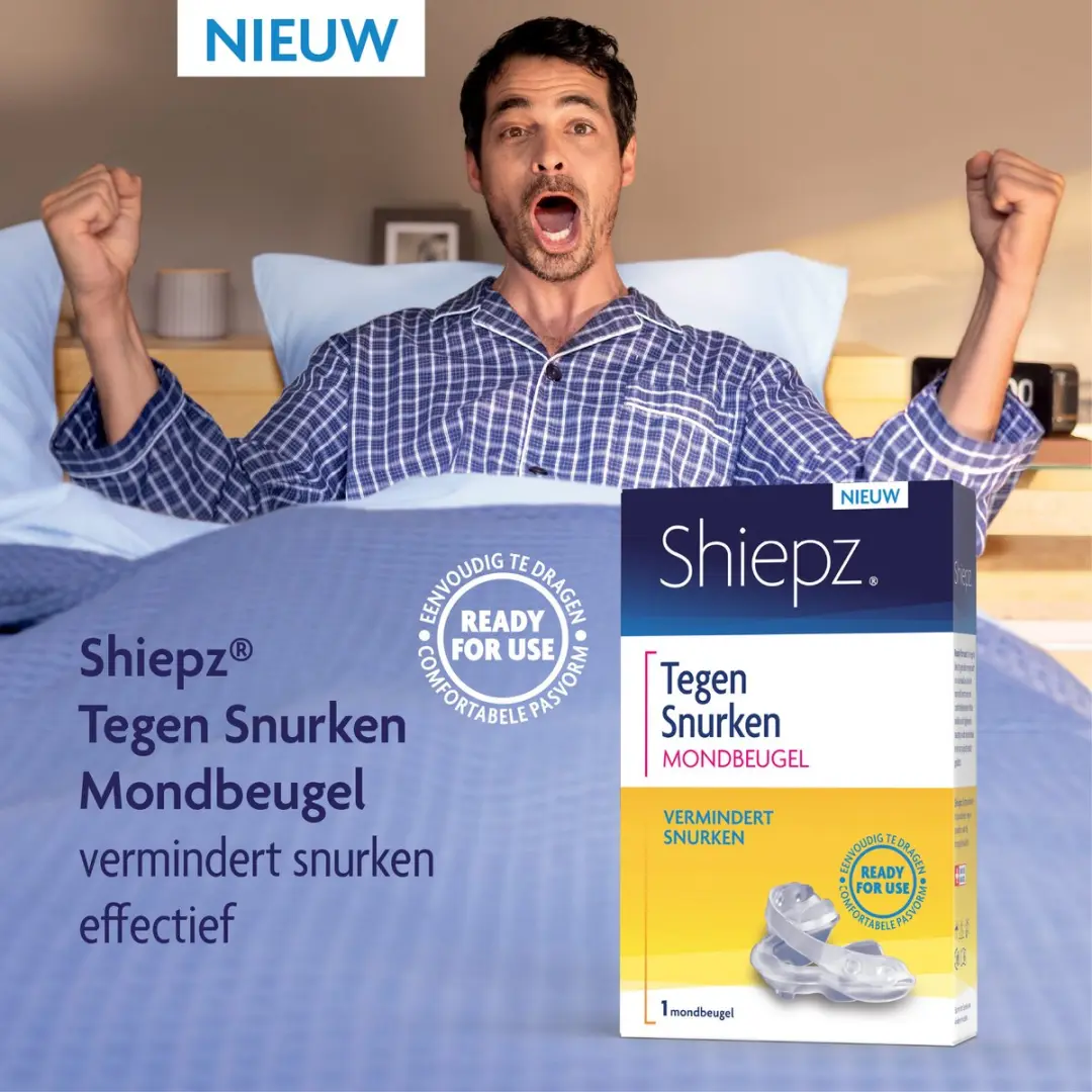 Shiepz Tegen Snurken Mondbeugel - Transparant