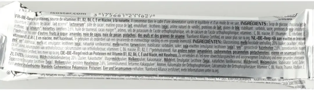 Isostar High Protein 25 Hazelnoot - 3 Stuks