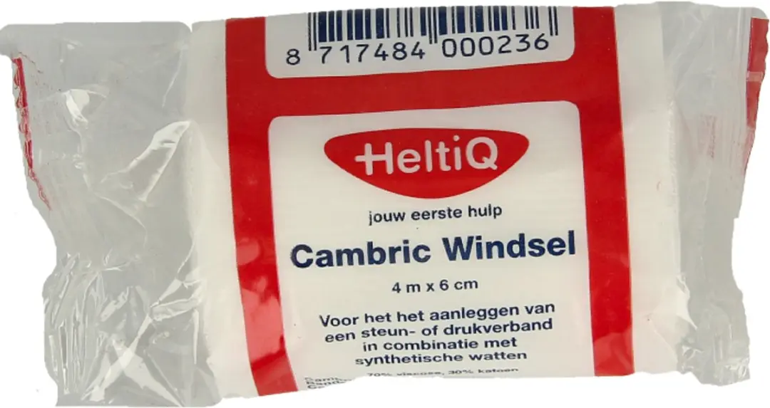 Heltiq Stevig Fix.Wind 4Mx6Cm - Wit