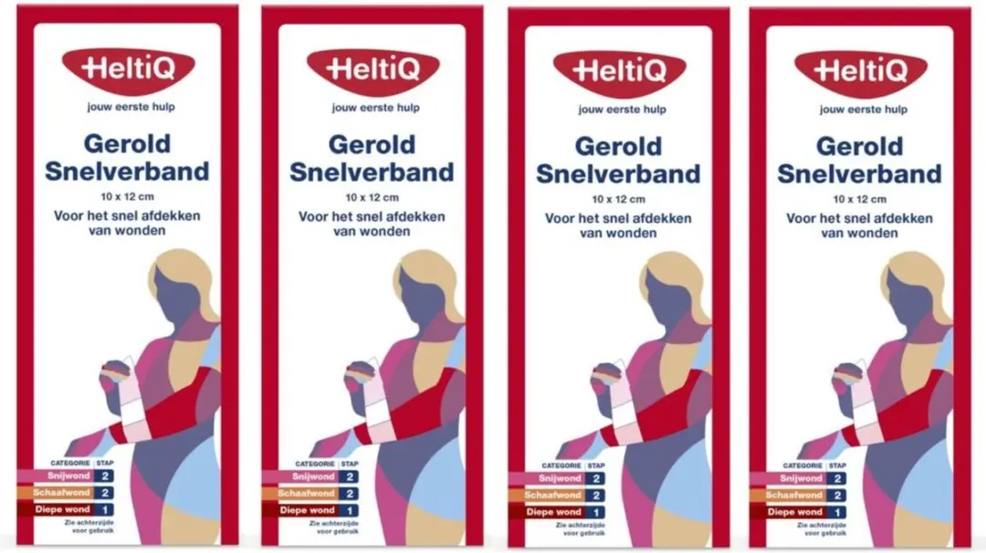 Heltiq Snelverband Gerold nr. 3 10x12cm