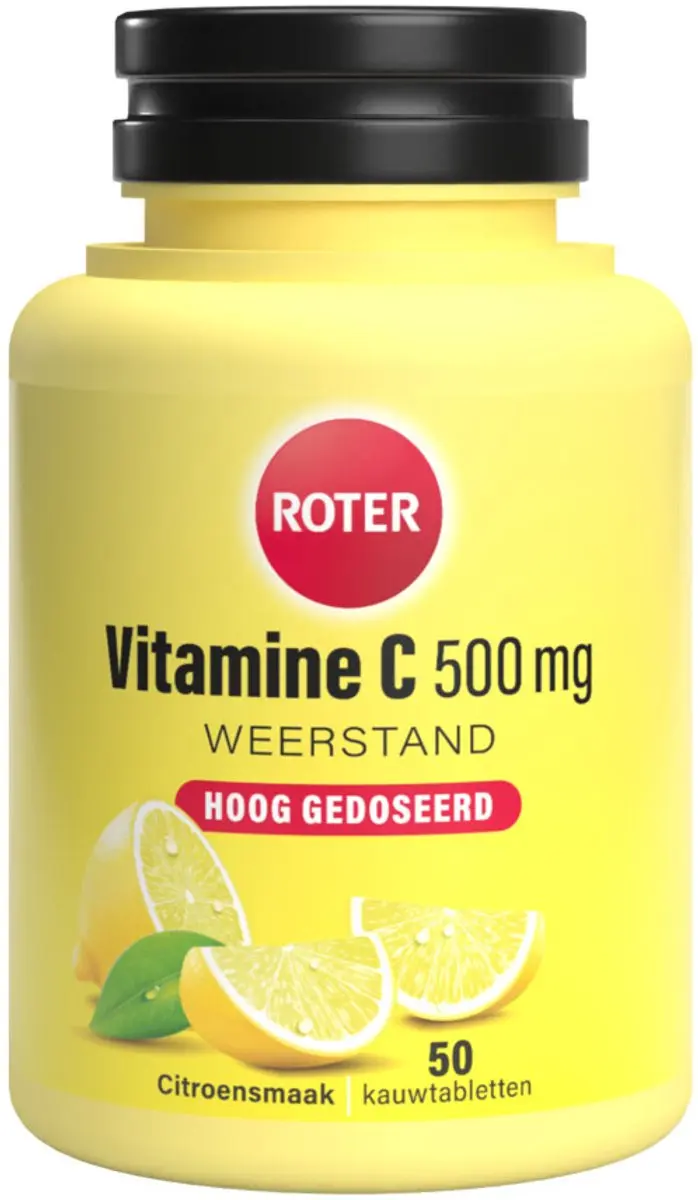 Roter Vitamine C 500mg Kauwtabletten - 100g