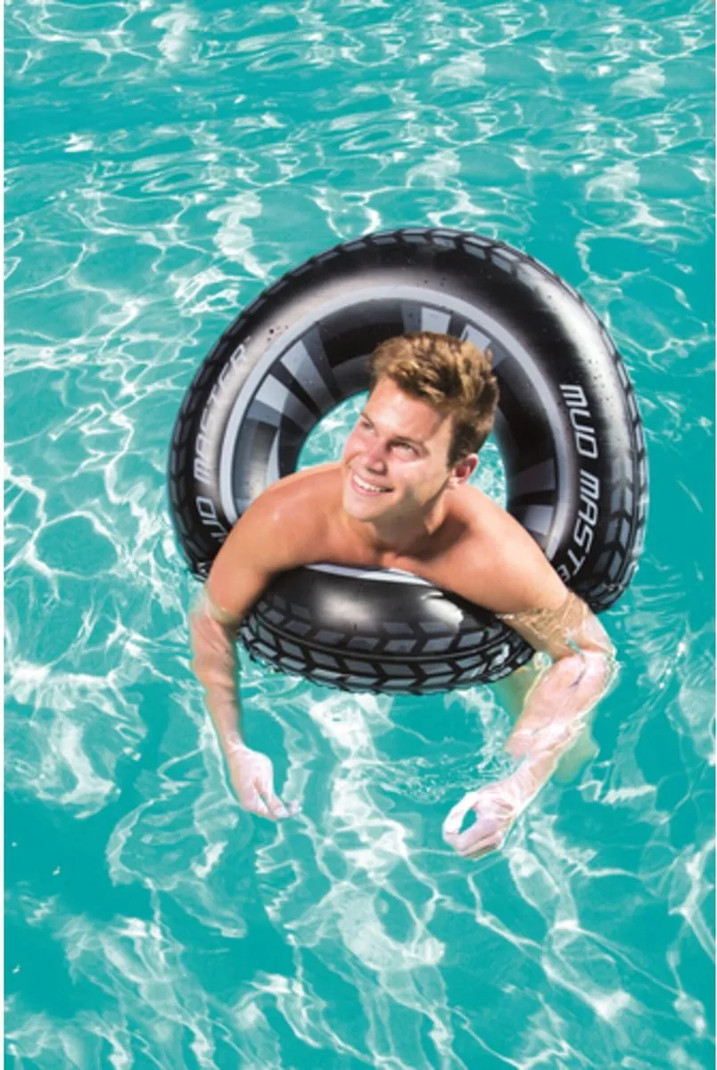 Bestway Opblaasring MM91CM - 91 cm - Zwart
