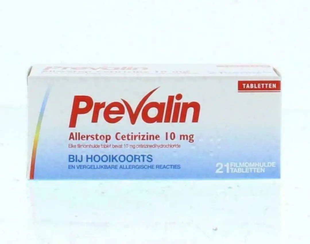 Prevalin Allerstop Cetirizine 21 Tabletten