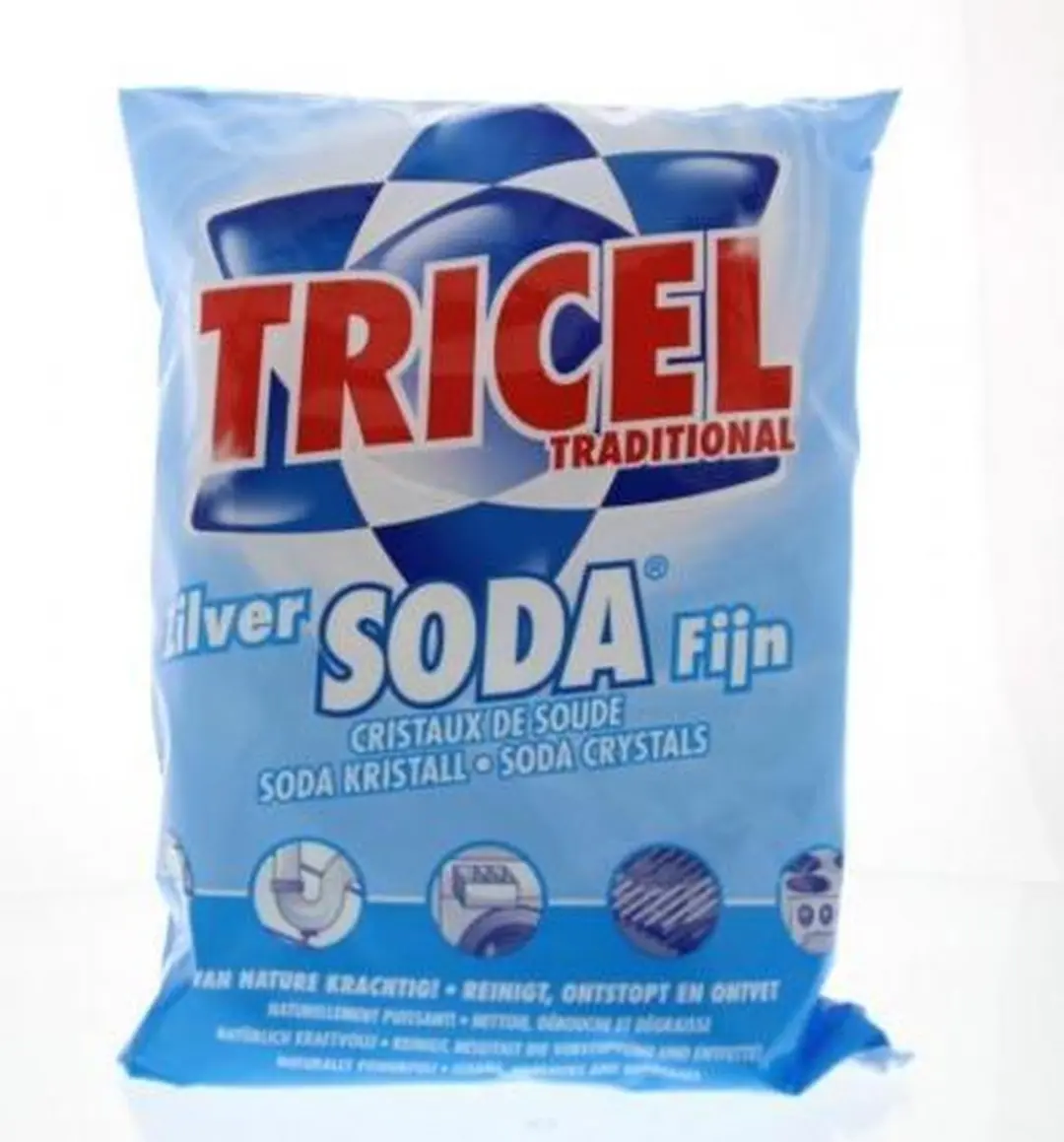Tricel Zilver Soda Fijn - 1 Stuk