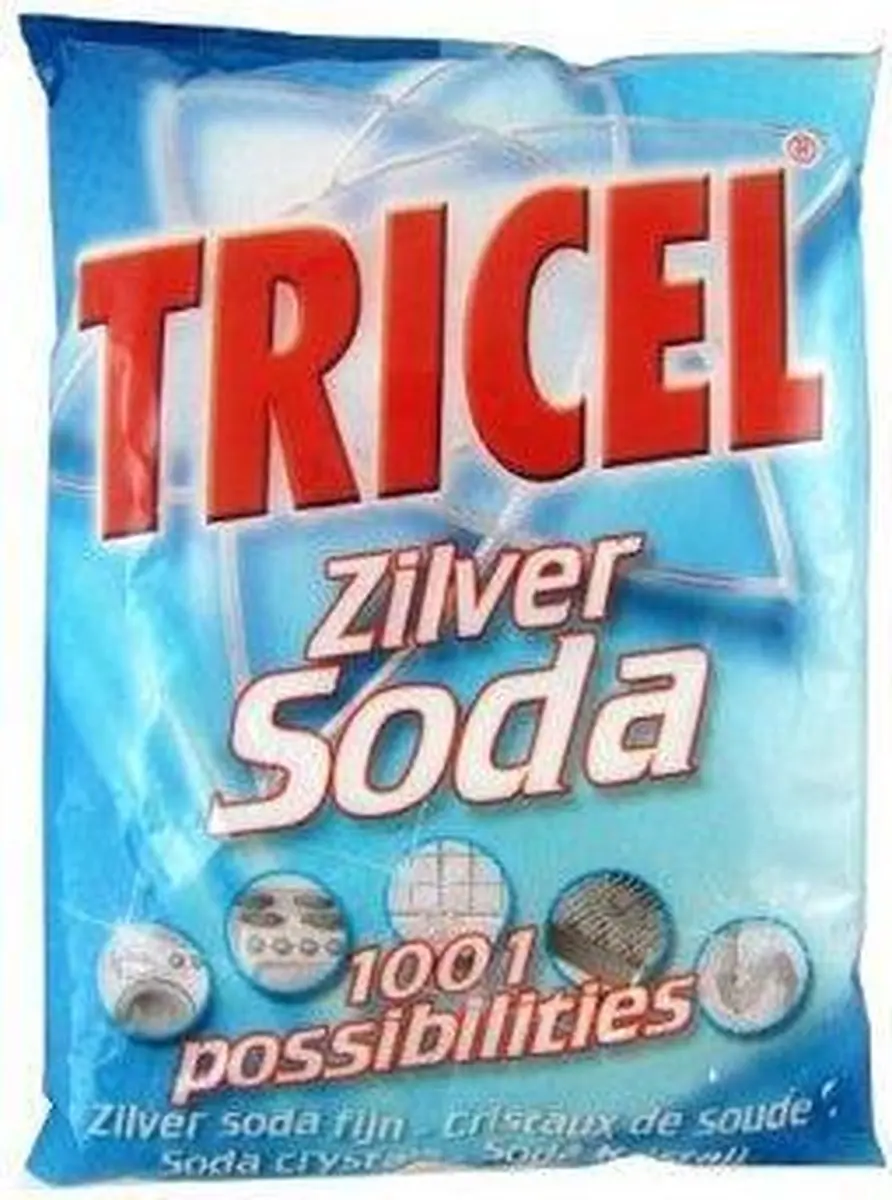 Tricel Zilver Soda Fijn - 1 Stuk