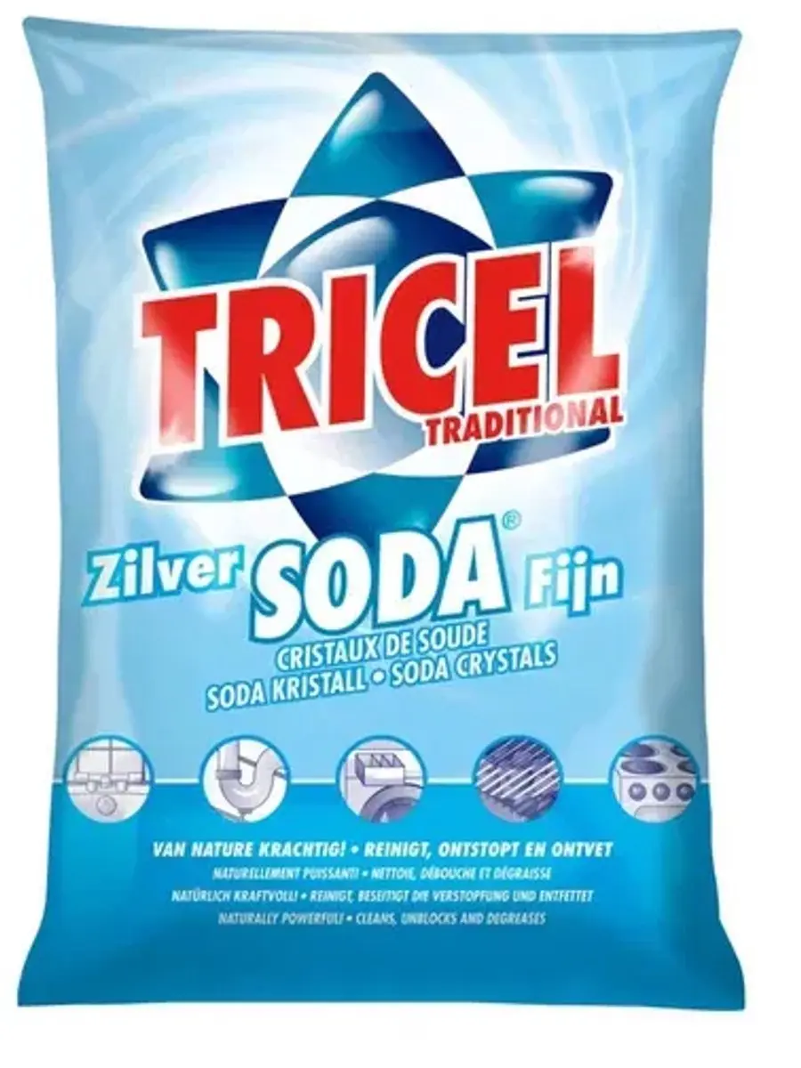 Tricel Zilver Soda Fijn - 1 Stuk