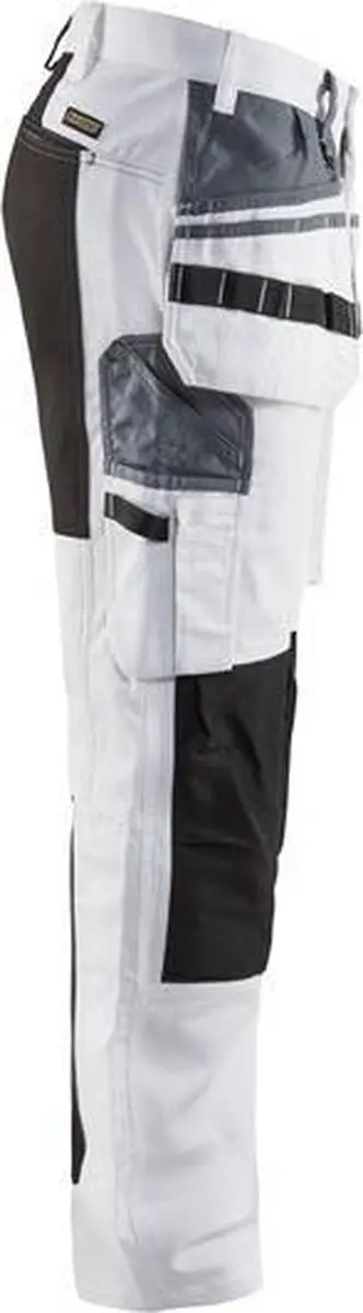 Blåkläder Dames Schildersbroek 7910-1000 - Wit/zwart
