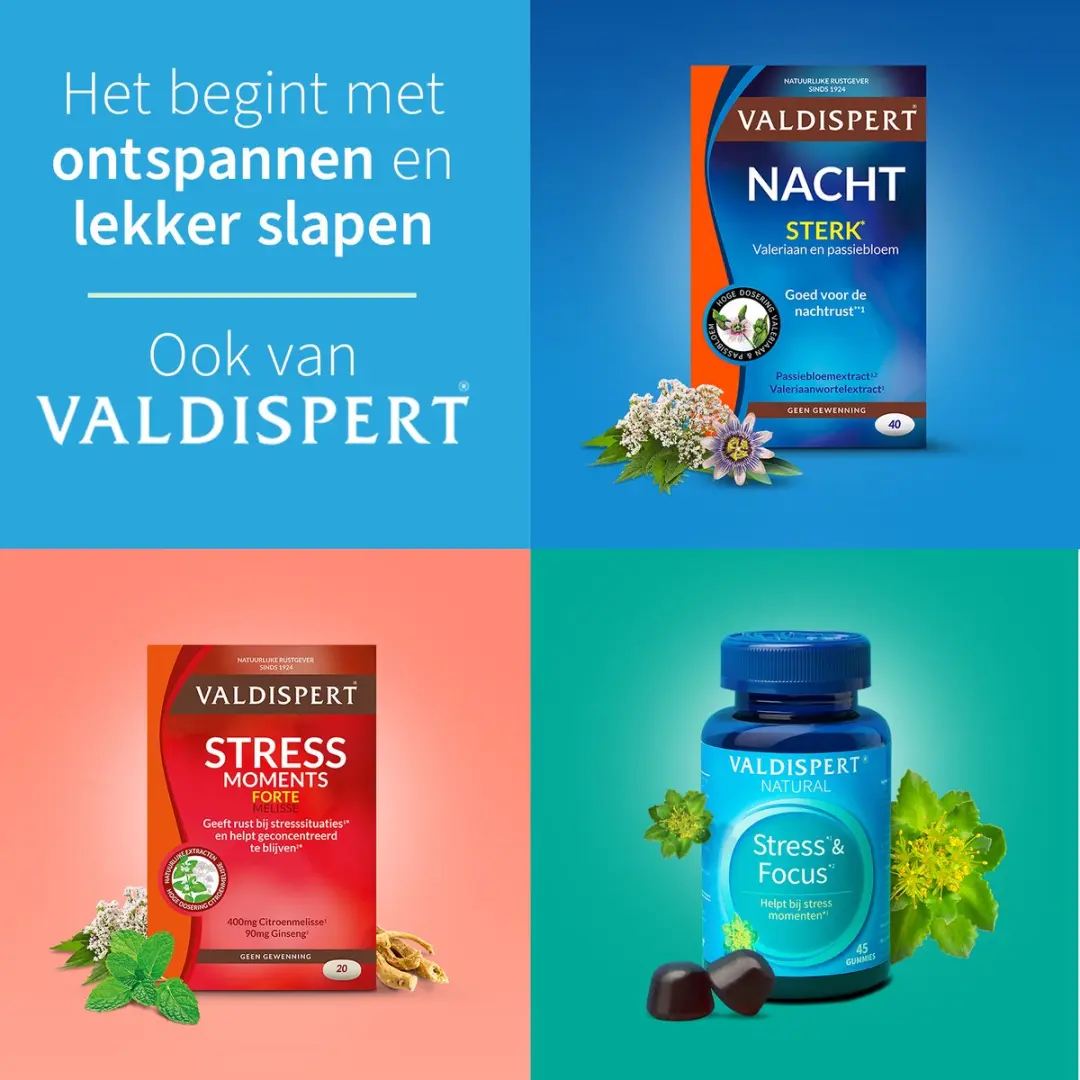 Valdispert Stress Citroenmelisse 20 Tabletten