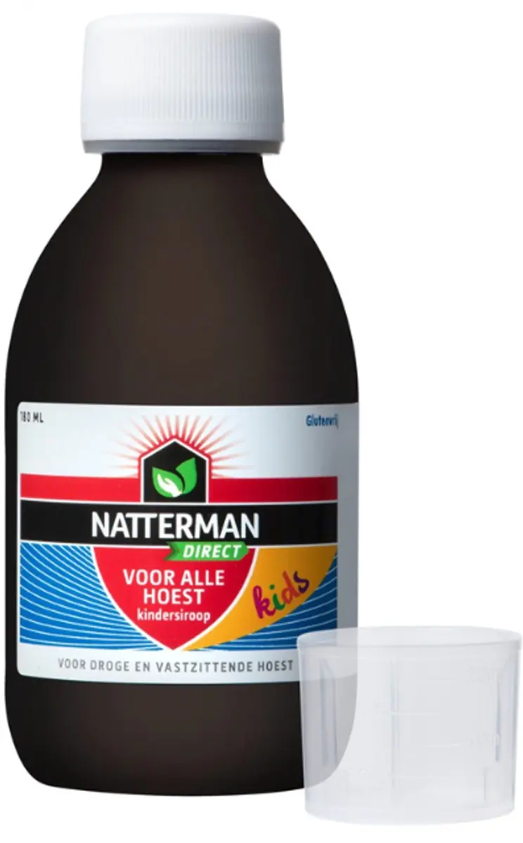 Natterman Direct Voor Alle Hoest Drank 180ml