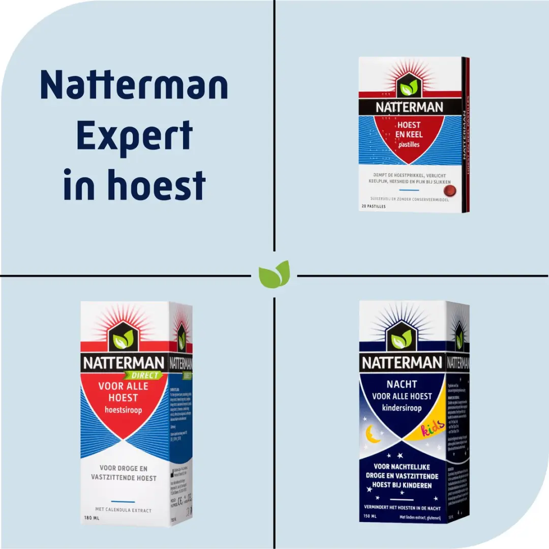 Natterman Direct Voor Alle Hoest Drank 180ml