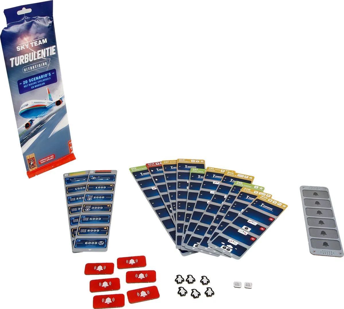 999 Games Sky Team Turbulentie Uitbreiding 999-SKT02