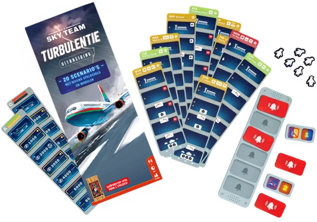 999 Games Sky Team Turbulentie Uitbreiding 999-SKT02