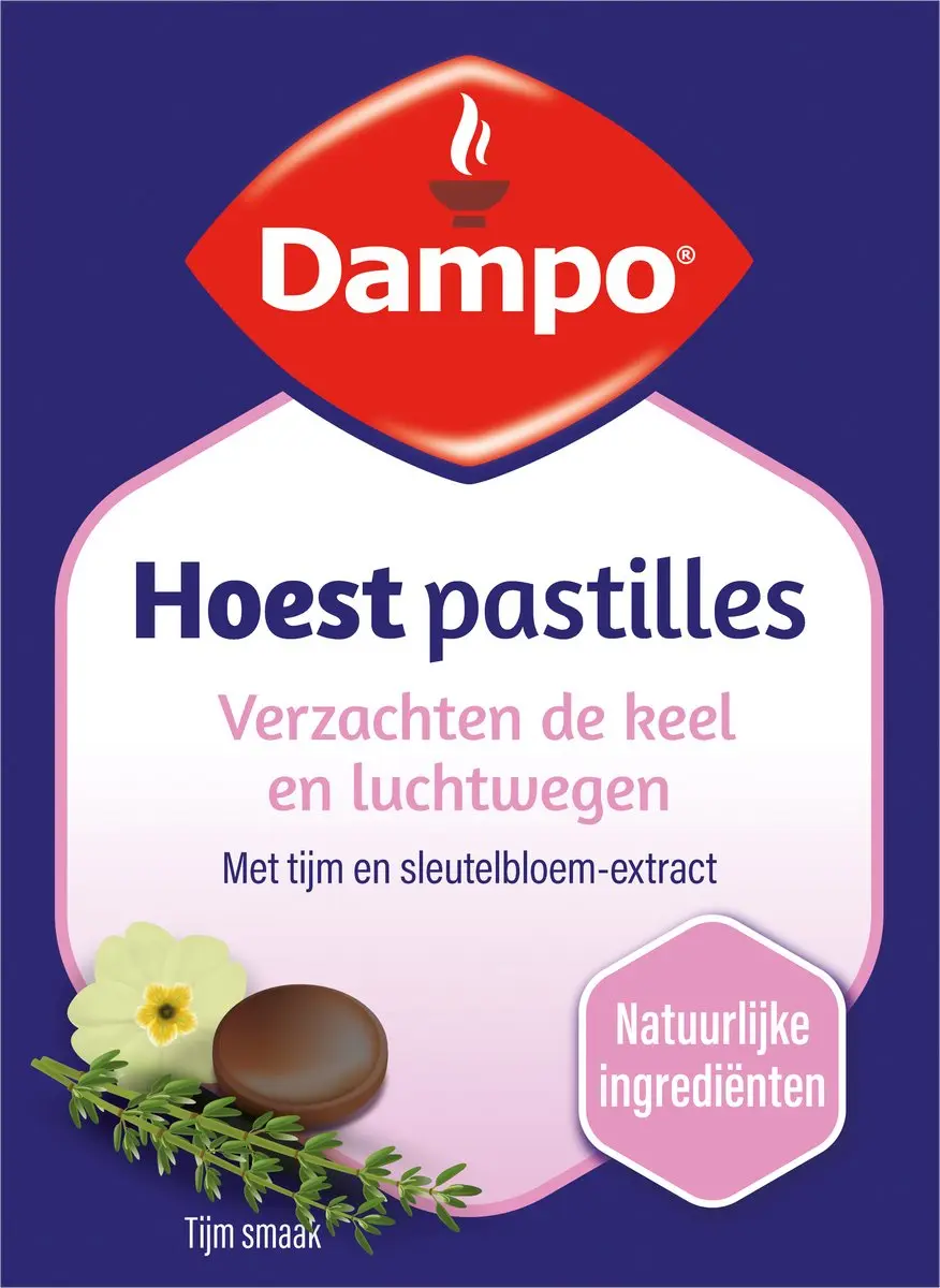 Dampo Hoest Pastilles Tijm