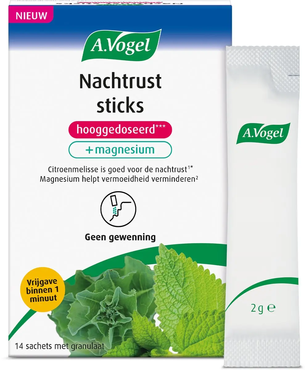 A.Vogel Nachtrust Granulaat Sticks 14 Stuks