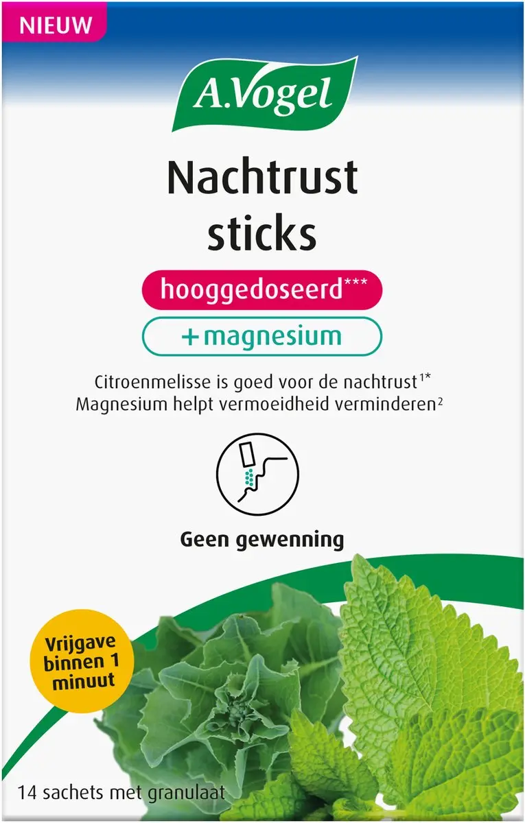 A.Vogel Nachtrust Granulaat Sticks 14 Stuks