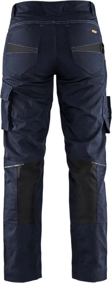 Blåkläder Dames Service Werkbroek 7195-1330 - D19 - Donker marineblauw/Zwart