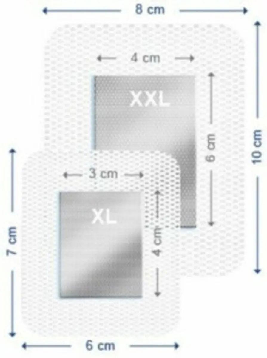 Hansaplast Sensitive XL Pleisters 6x7cm - 5 Stuks