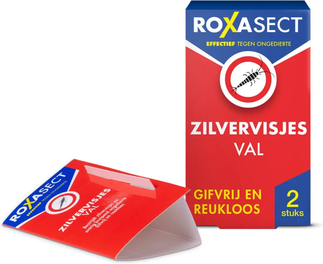 Roxasect Zilvervisjesval - 3x2 Stuks Rood