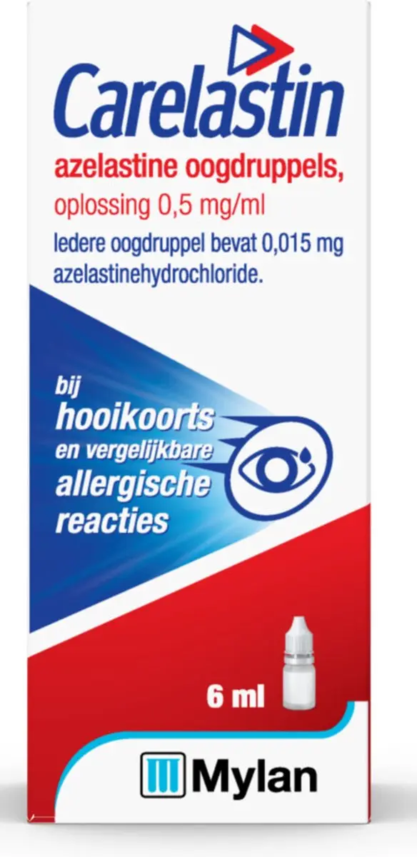 Carelastin Oogdruppels bij Hooikoorts