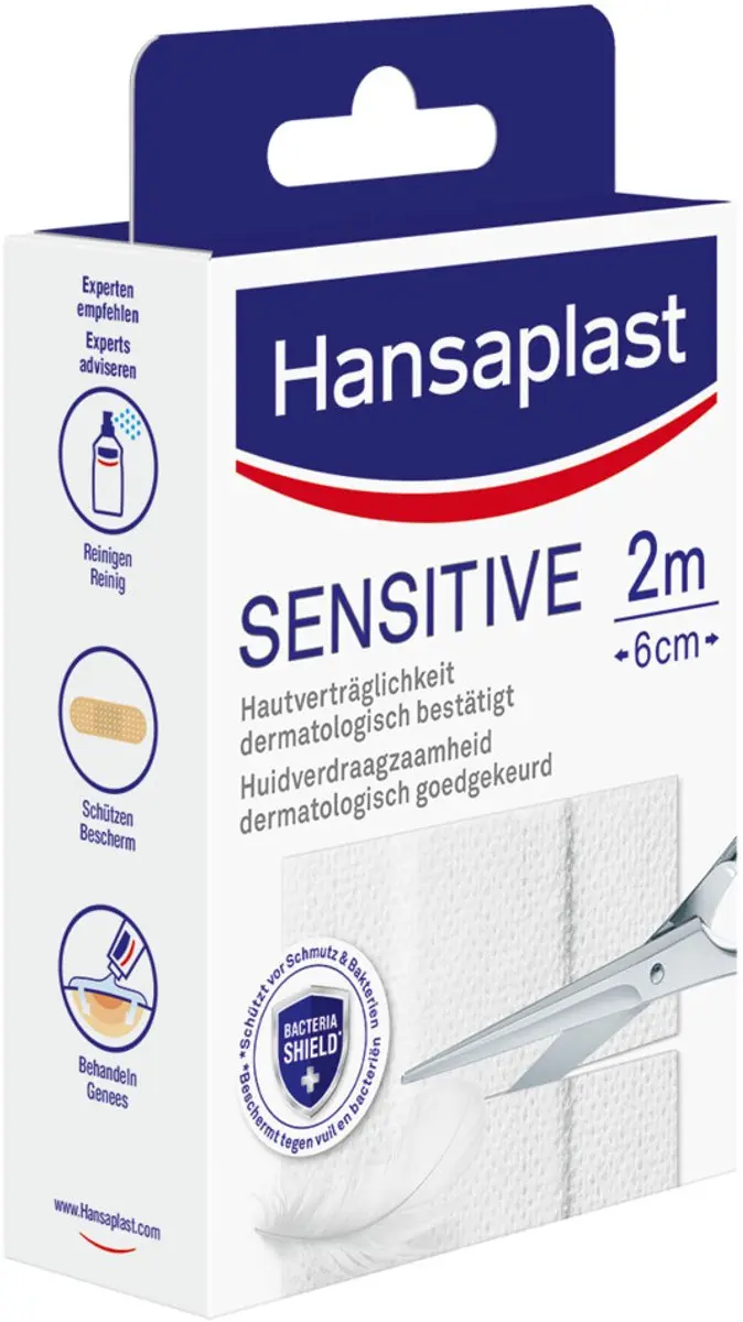 Hansaplast Sensitive Wondpleister 3x2m