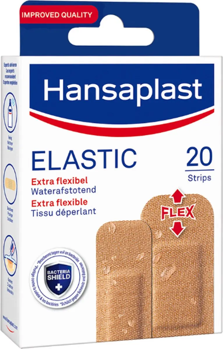 Hansaplast Elastic Pleisters 20 Stuks