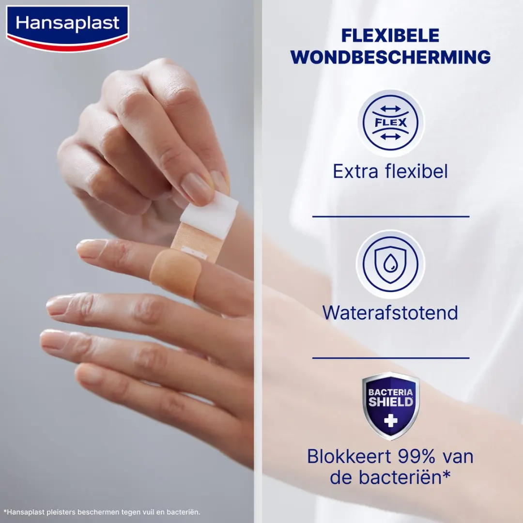 Hansaplast Elastic Pleisters 20 Stuks