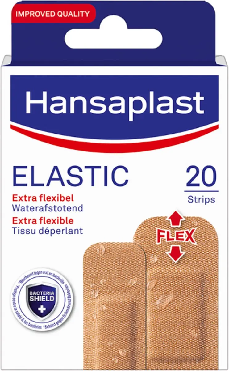 Hansaplast Elastic Pleisters 20 Stuks