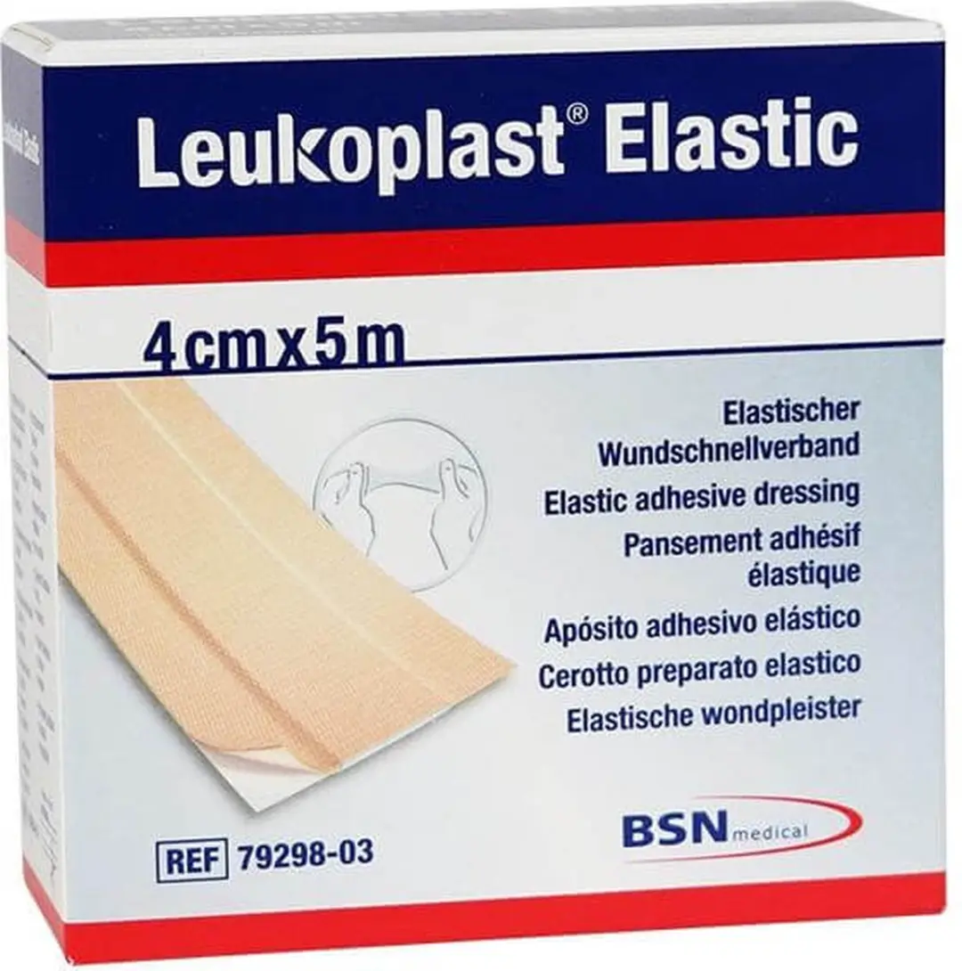 Leukoplast Elastic Wondsnelverband 5m x 4cm