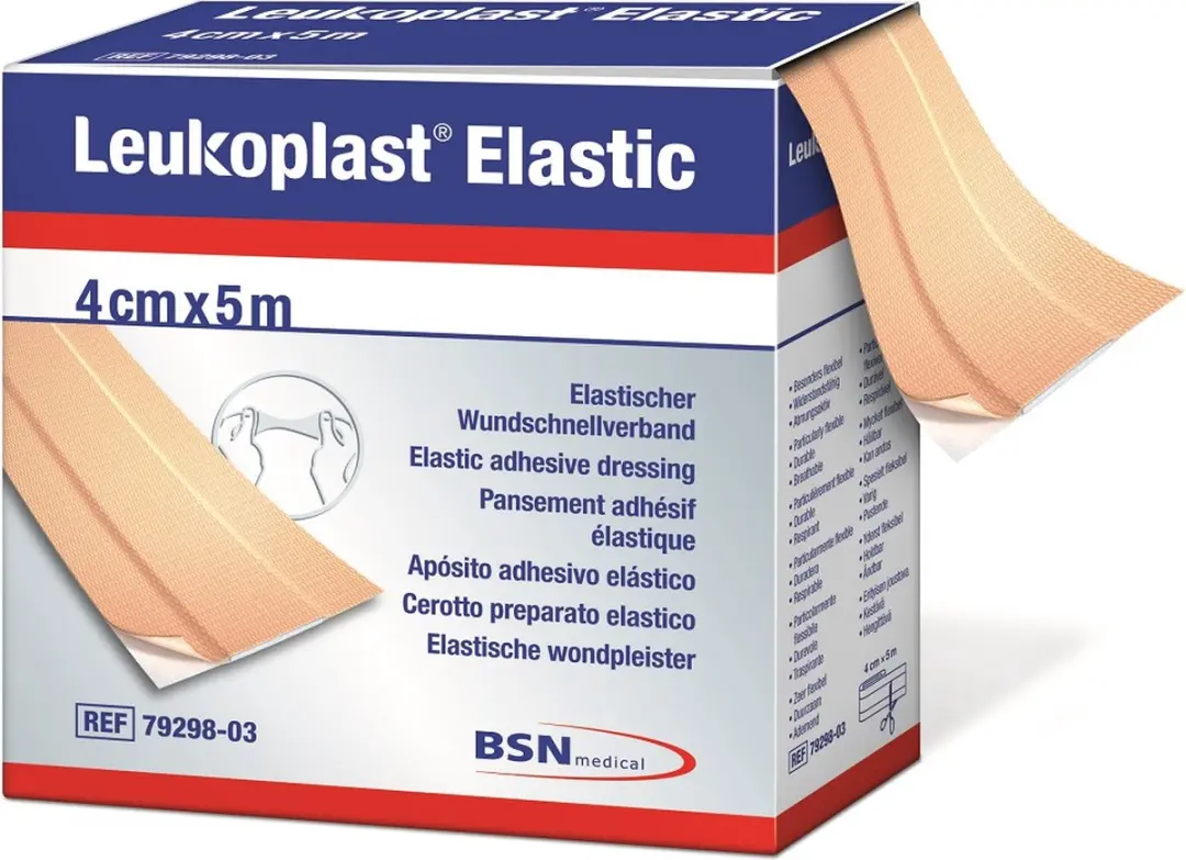 Leukoplast Elastic Wondsnelverband 5m x 4cm