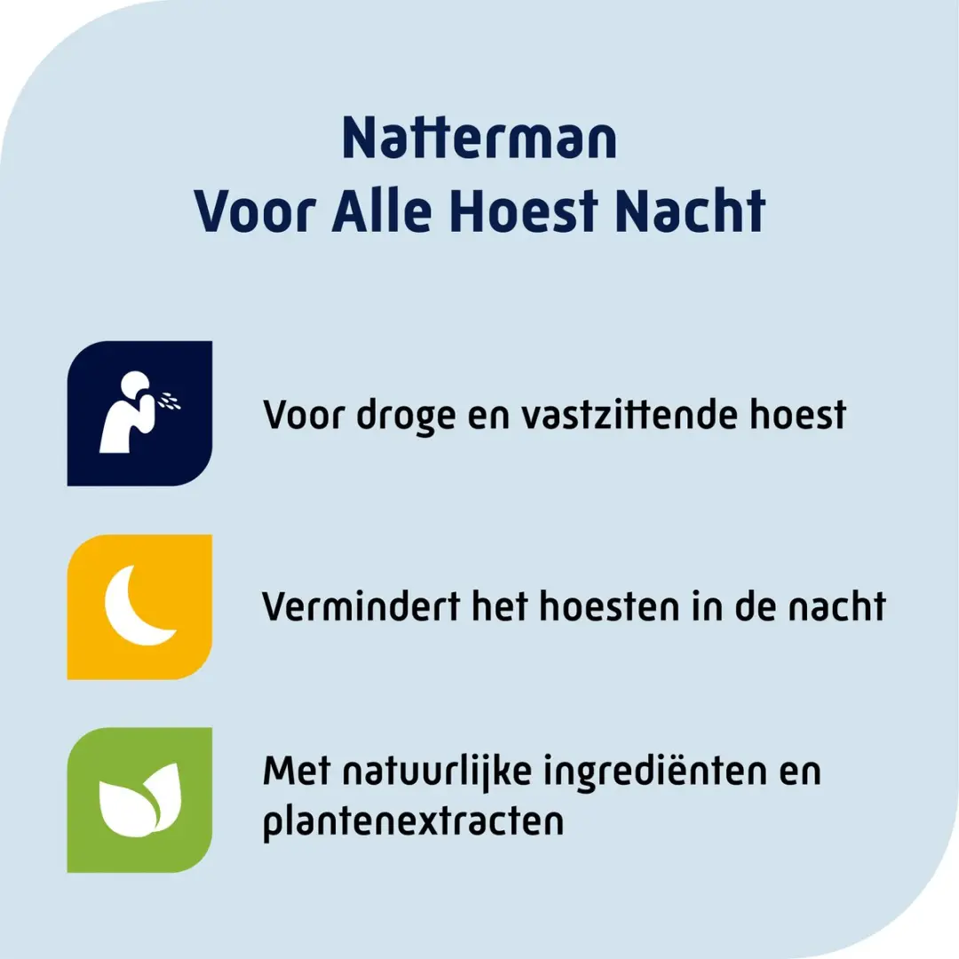Natterman Nacht Voor Alle Hoest Hoestdrank 150ml