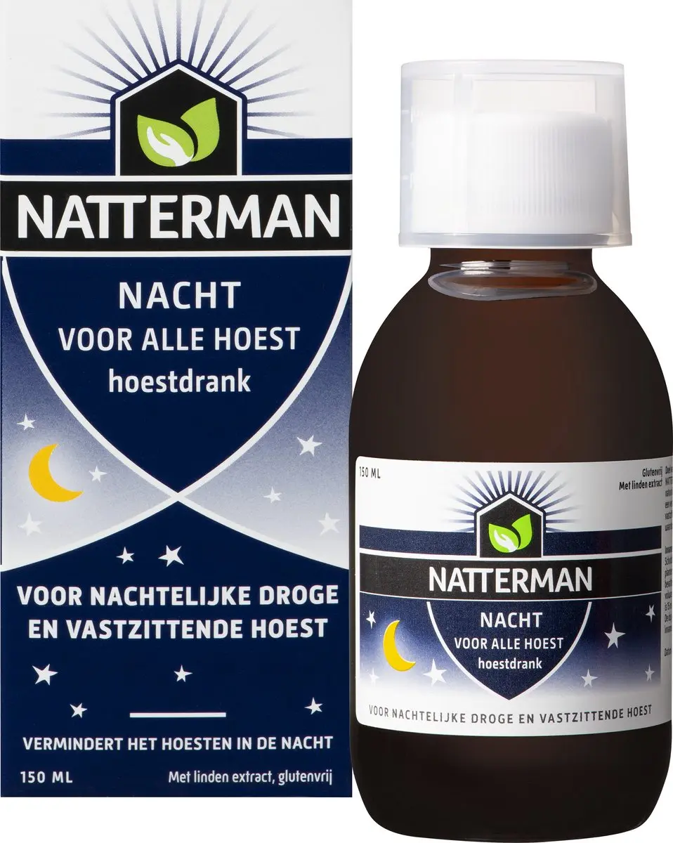 Natterman Nacht Voor Alle Hoest Hoestdrank 150ml - afbeelding 6 van 6