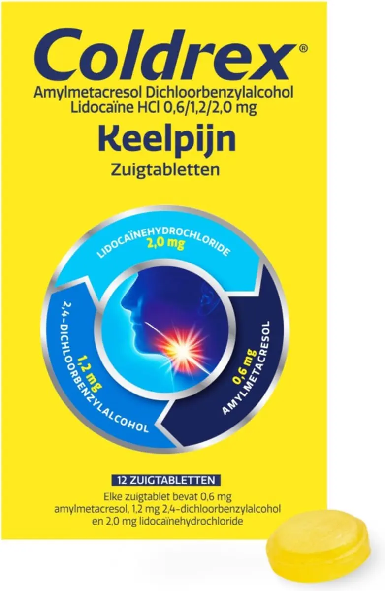 Coldrex Keelpijn Zuigtabletten