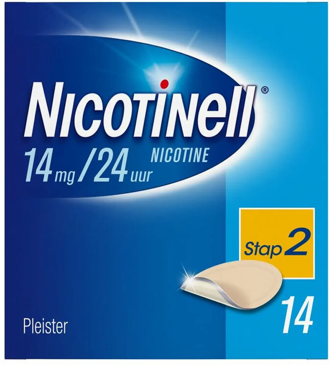 Nicotinell Nicotinepleisters 14mg