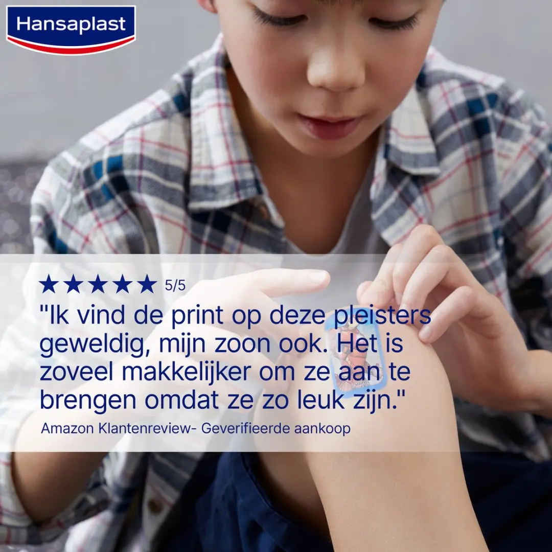 Hansaplast Kids Marvel Pleisters - 20 Stuks - Meerkleurig