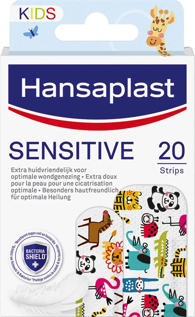 Hansaplast Kids Sensitive Dieren Pleisters