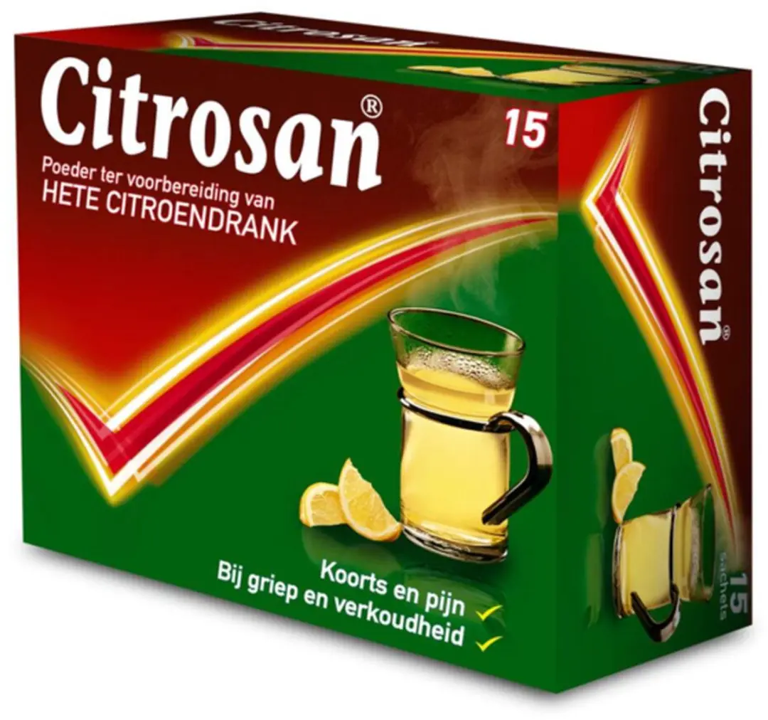 Citrosan Hete Citroendrank - 3x15 Sachets