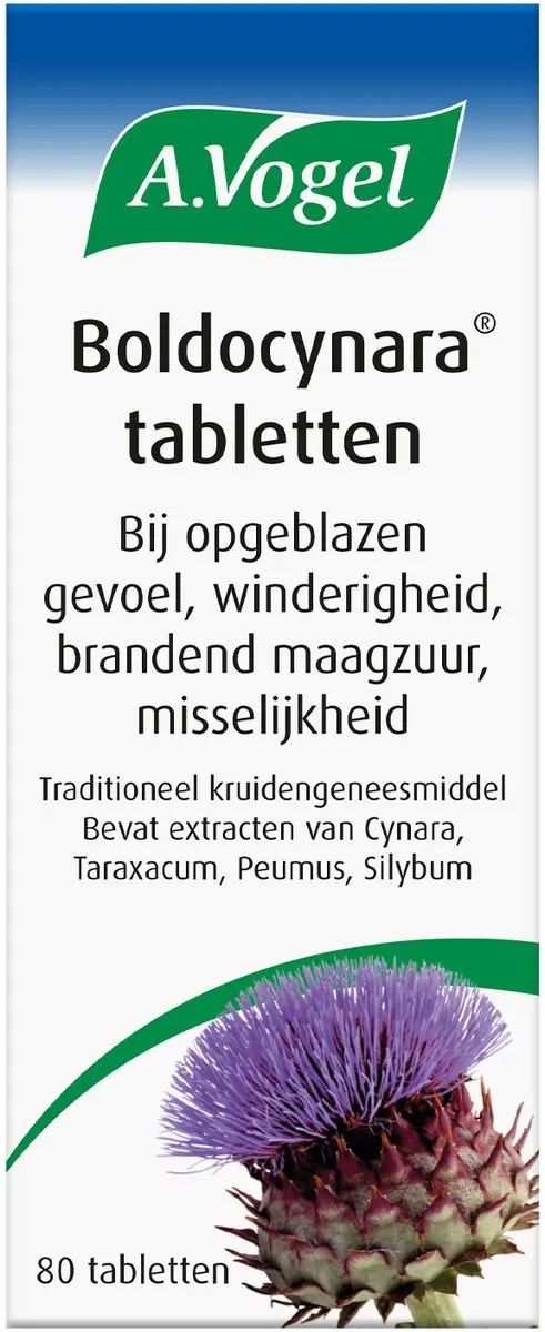 A.Vogel Boldocynara Tabletten 80 Stuks