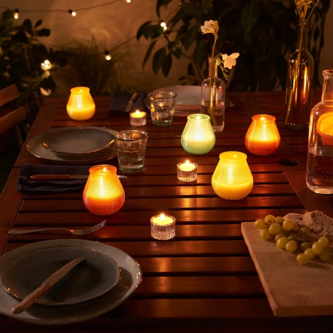 Bolsius True Citronella Patio Candle 94/91 - Geel