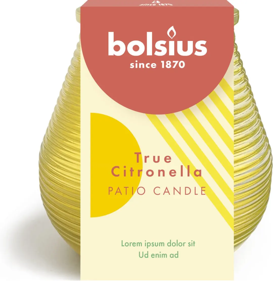 Bolsius True Citronella Patio Candle 94/91
