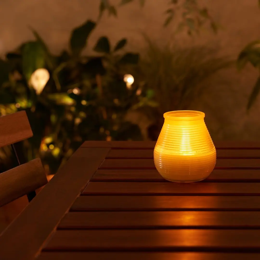 Bolsius True Citronella Patio Candle 94/91 - Geel