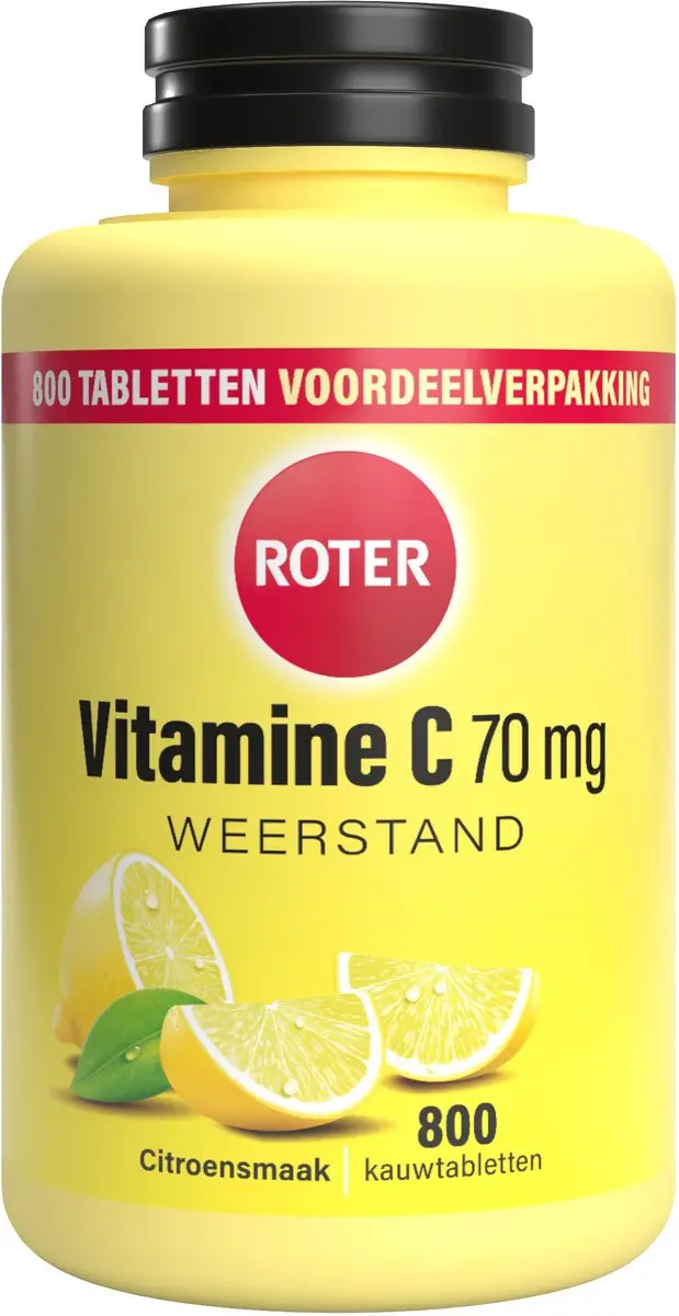 Roter Vitamine C 70mg Kauwtabletten