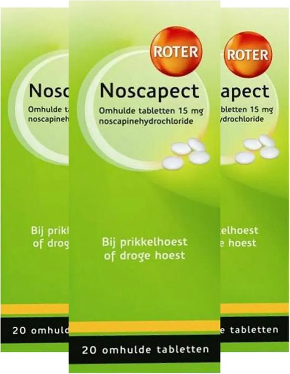 Roter Noscapect Keelpastilles
