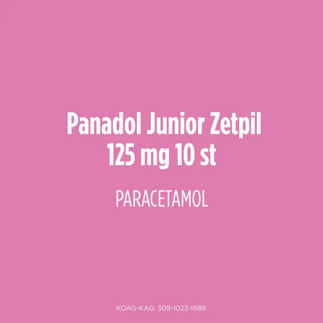 Panadol Junior Paracetamol 125mg Zetpillen - 20 Stuks