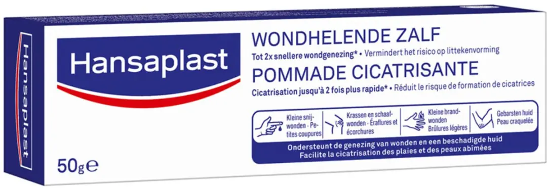 Hansaplast Wondhelende Zalf - 2x50g Voordeelverpakking